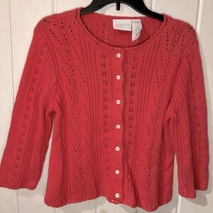 Liz Claiborne Women’s Petite Medium Cardigan Sweater